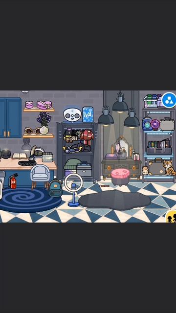 Идея обустройства комнаты в токалайфворлд токабокаворлд