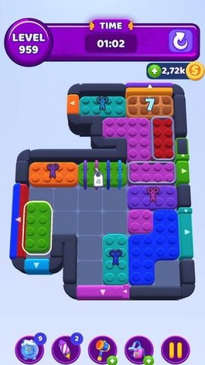 Color Block Jam 959 Уровень