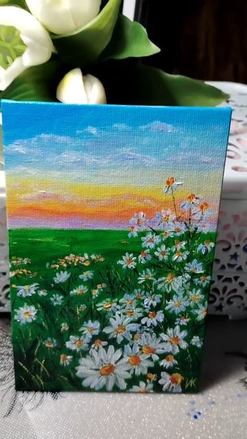 Ромашковое поле. Художница-блогер смотреть онлайн