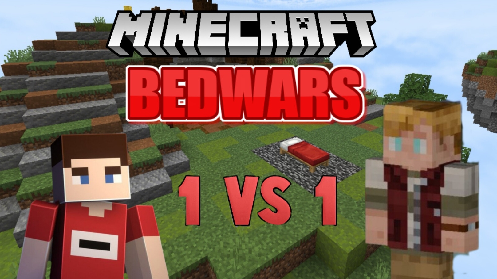 Я сразился 1 на 1 против NinBro в бедварсе в Майнкрафте | ManeLego minecraft