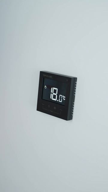 Как установить и снять режим блокировки у терморегулятора Теплолюкс Pontus смотреть онлайн