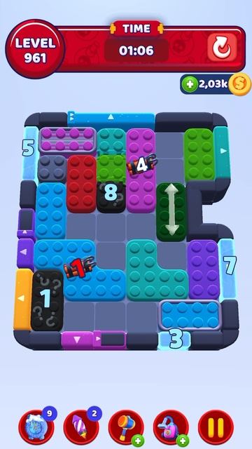 Color Block Jam 961 Уровень смотреть онлайн