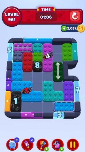 Color Block Jam 961 Уровень