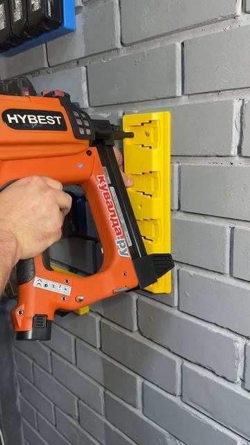 Аккумуляторный газовый монтажный пистолет Hubest в действии 😎👍 смотреть онлайн