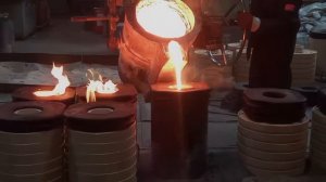 Заливка стальных рабочих колёс