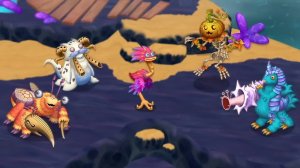 Остров Странников - Вся Песня Волна 2 (My Singing Monsters:  Dawn Of Fire, Мои Поющие Монстры)