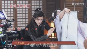 Закадровые съемки дорамы "Любовь в облаках"