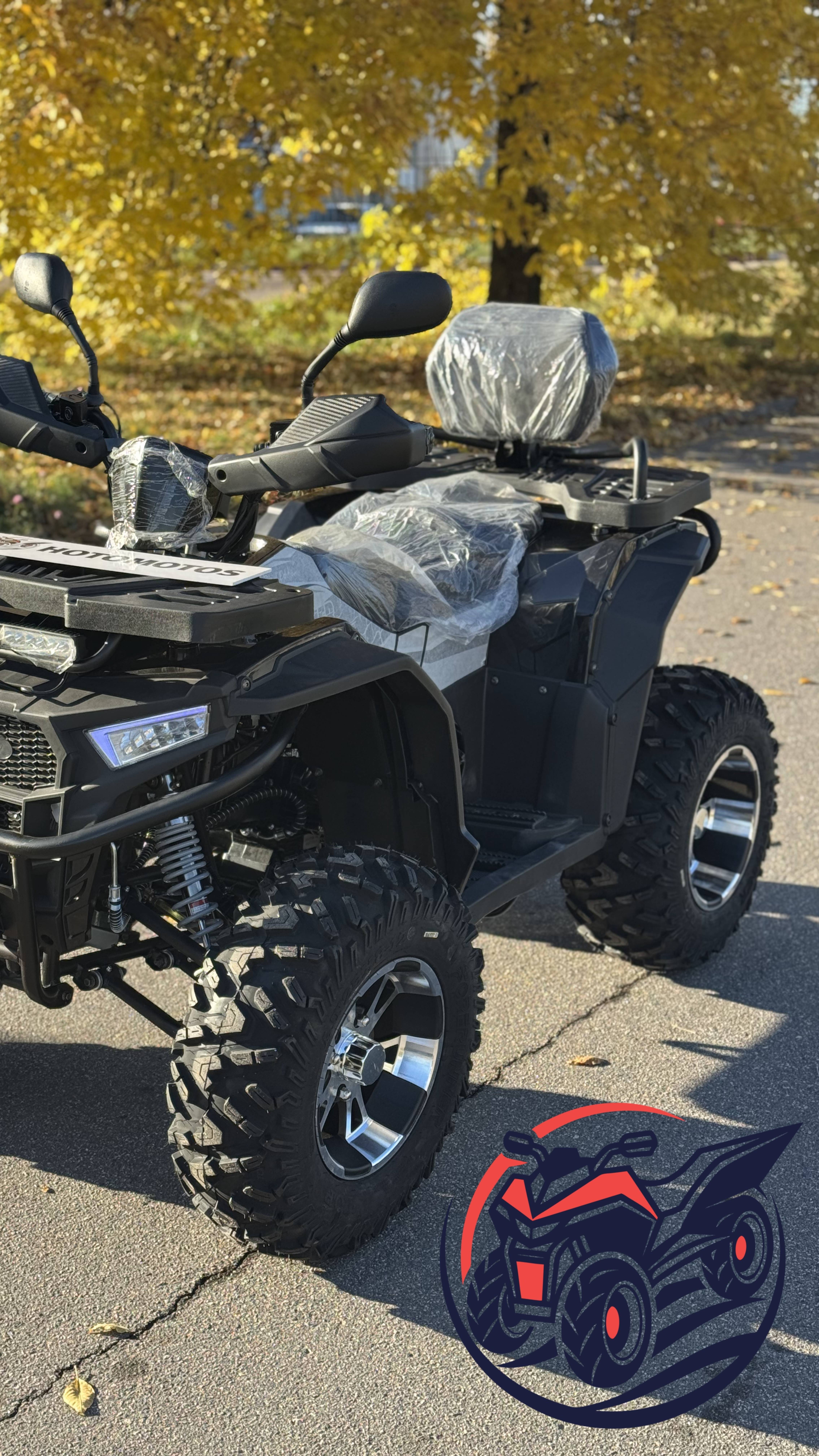 Квадроцикл Loncin BTS 300 LONG — обновлённая версия на 12-дюймовых колёсах!