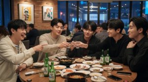 Какая ночь! ТЭХЁН присоединился к Wooga Squad, впечатляя фанаток.