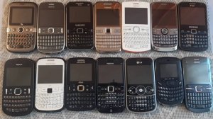 Телефоны с QWERTY-клавиатурой - Моя коллекция телефонов