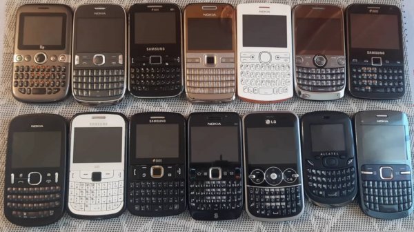 Телефоны с QWERTY-клавиатурой - Моя коллекция телефонов