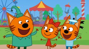 Три Кота 🐱 | День Развлечений | Три Кота Мультик смотреть | Развивающая игра для детей и малышей