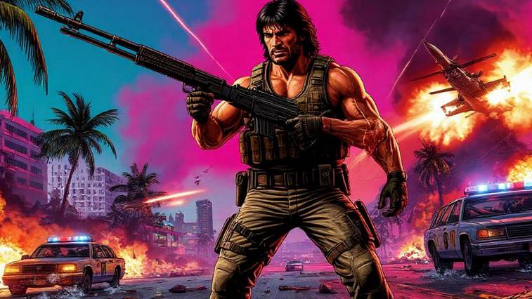 Мой мод - суперпулемёт GTA Vice City Nextgen Edition 114