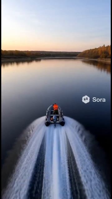 Новый мотор для лодки #sora #fishing #duet #shorts #kitten