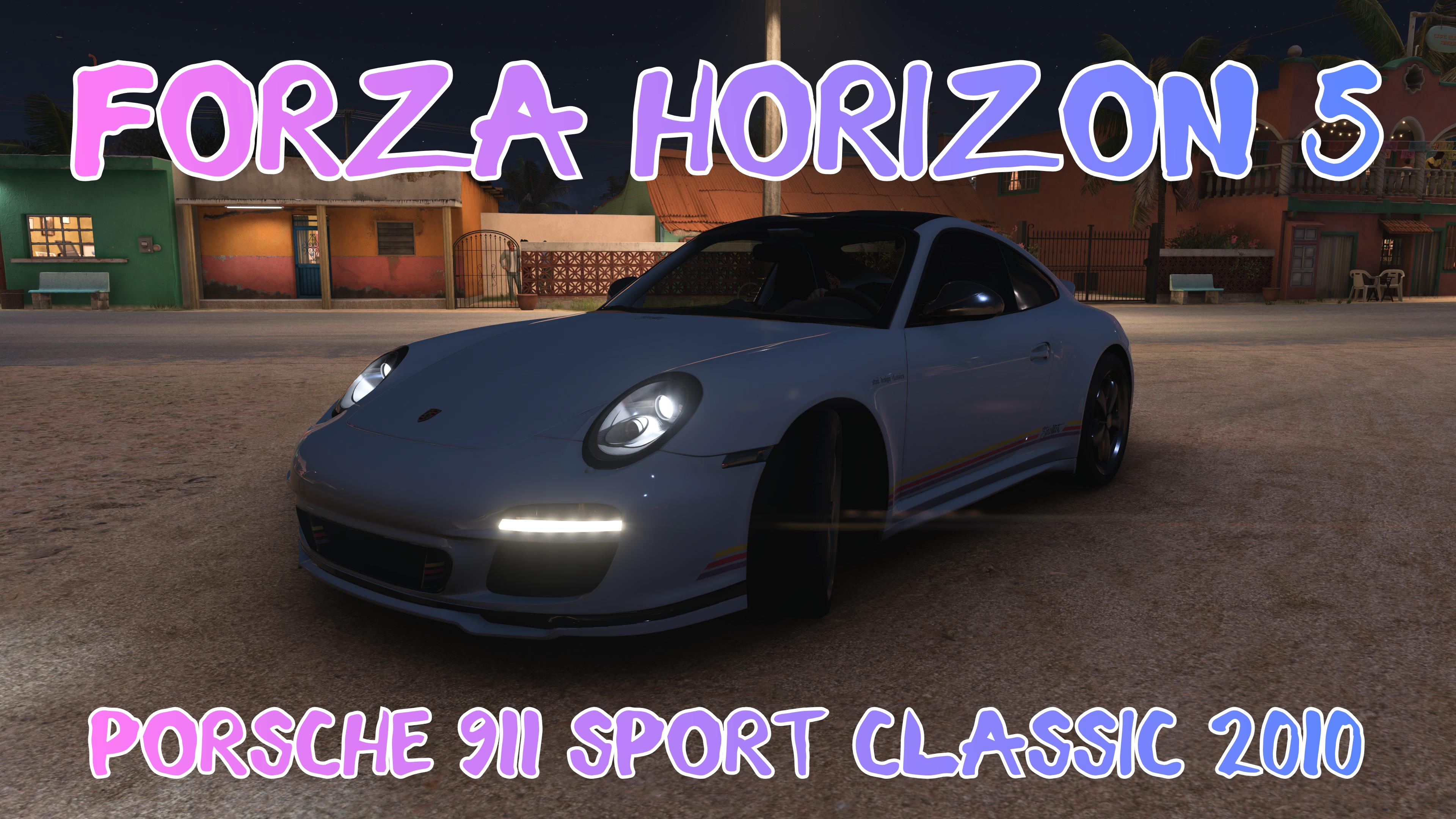 Porsche 911 Sport Classic 2010: Редкий Экземпляр Porsche на Прогулке по Мексике (Forza Horizon 5) смотреть онлайн