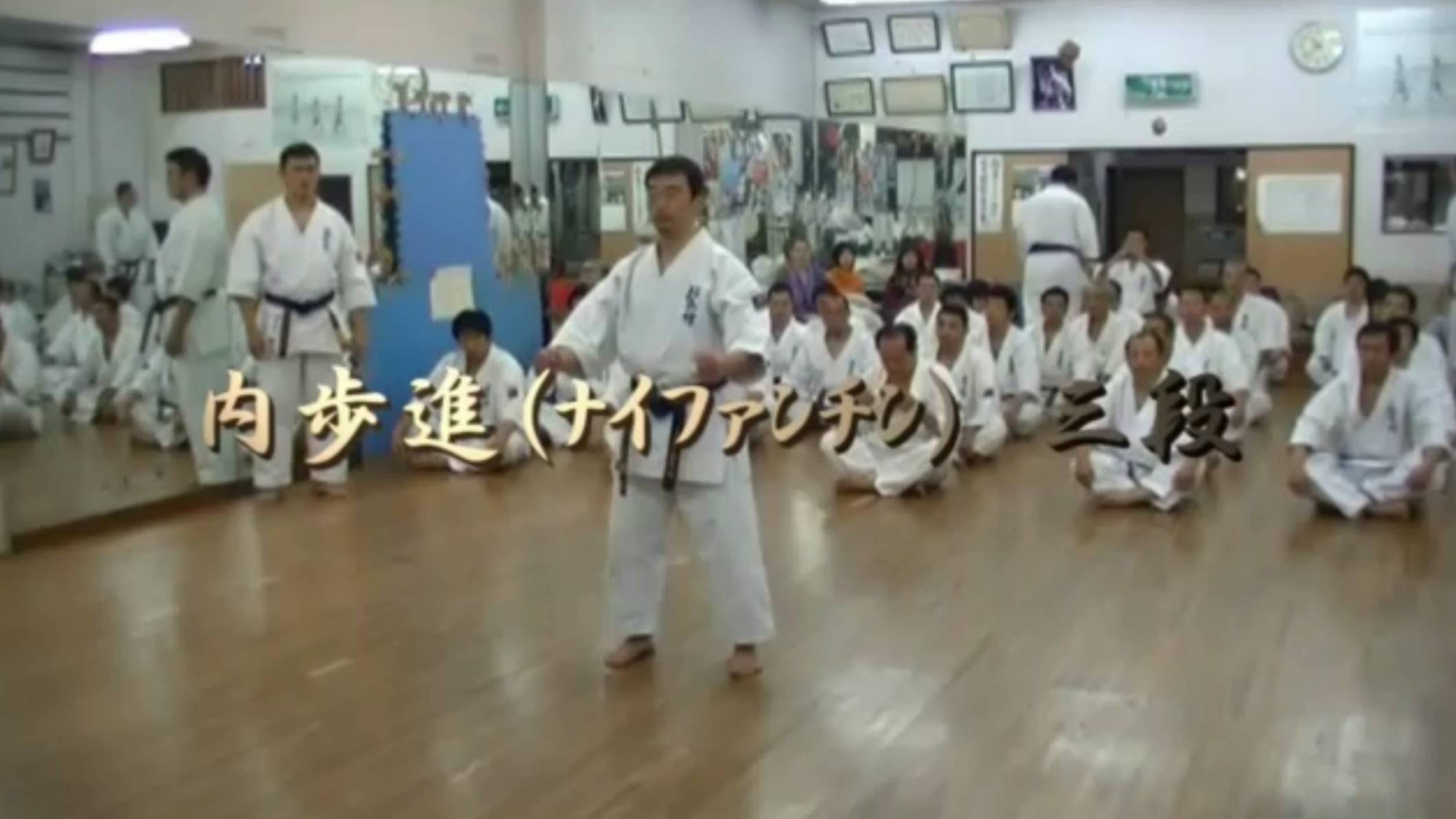 Найфанчин сандан - Ката Карате Кёкусинкай (Naifanchin Sandan - 内歩進第段)v.1 смотреть онлайн