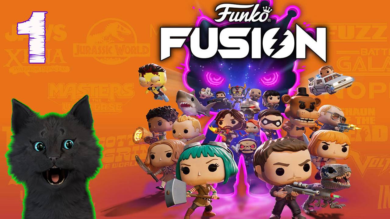 СУПЕР КОТ СТАЛ ИГРУШКОЙ ПРИЗРАКОМ 🐱 Funko Fusion 🐱  #1