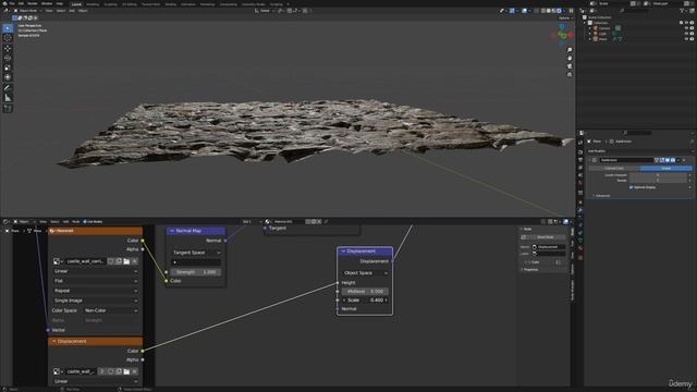 7. Displacement Node смотреть онлайн