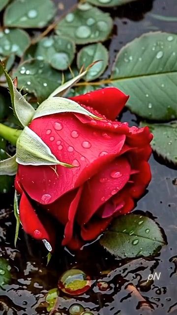 осталось немного поднять настроение песней Демиса Руссоса и красивыми розами.mp4