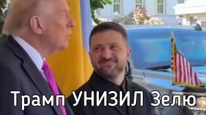 Зеленского поставил в позу на переговорах с Трампом в Овальном кабинете