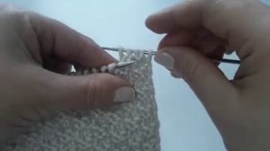 Теневой узор спицами.