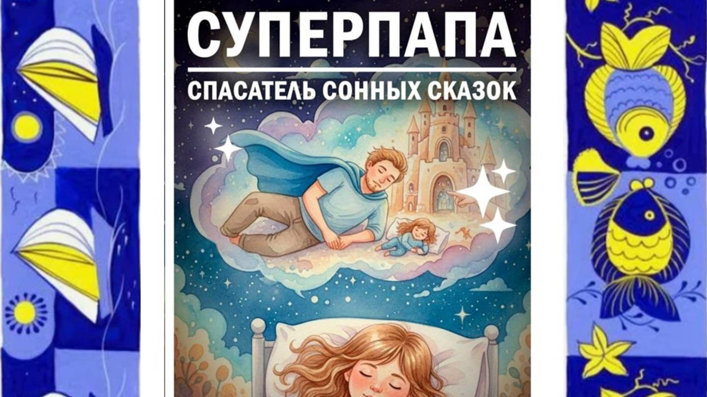 Онлайн выставка «Суперпапа: спасатель сонных сказок» смотреть онлайн