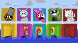 ВЫЖИВАНИЕ В ПОДЗЕМНЫХ ИСПЫТАНИЯХ СО СПРУНКАМИ В МАЙНКРАФТ