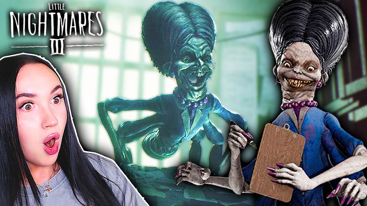 😨 ЖУТКАЯ ДИРЕКТРИСА - ПАУЧИХА! ➤  Little Nightmares 3 Прохождение #2