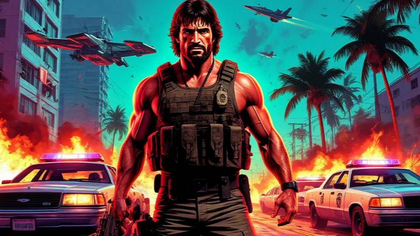 Мой мод - суперпулемёт GTA Vice City Nextgen Edition 113