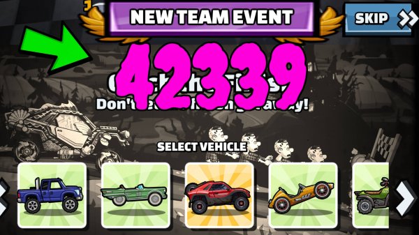 🔔❗ 42339 NEW Team Event (Boltergeist) - Hill Climb Racing 2