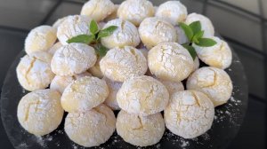 Нежное апельсиновое печенье