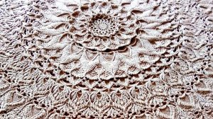 16. Вязание крючком. 61-62 ряды. Салфетка Arcanowave. Мастер-класс по вязанию.mp4