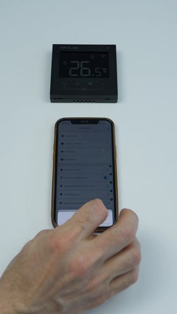 Режим кварцвинил у терморегулятора Теплолюкс Pontus смотреть онлайн