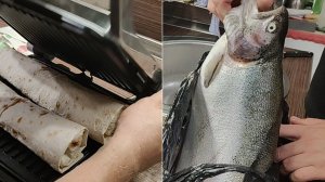 Вкусно готовим) форель) Солим рыбу) Небольшой презент)