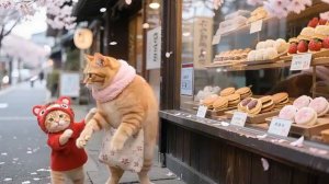 Кошка с котенком