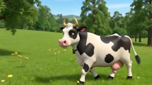 Мультфильм детям. Добрая коровка Милка