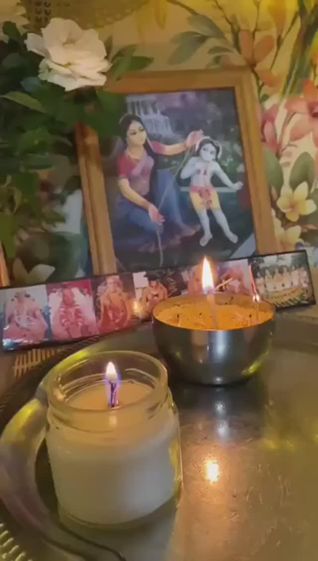 ДАМОДАРАШТАКА - песня о нежной любви к Богу (на русском языке)