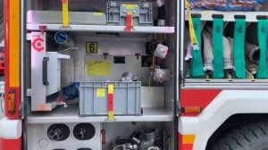 [Обзор Пожарной машины] КАМАЗ Rosenbauer 4x4 / Fire truck