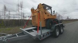 "Аллигатор" - курганский прицеп для перевозки спецтехники #курганскийприцеп #спецтехника