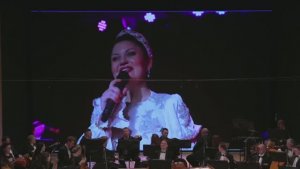 Олеся Славина и ансамбль "Рапсодия"  "Звон васильковый" (музыка и слова Ирины Скибиной)