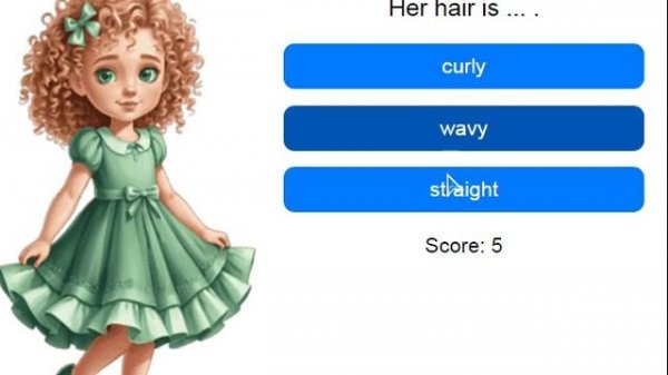 Интерактивный тренажёр по теме "Appearance"