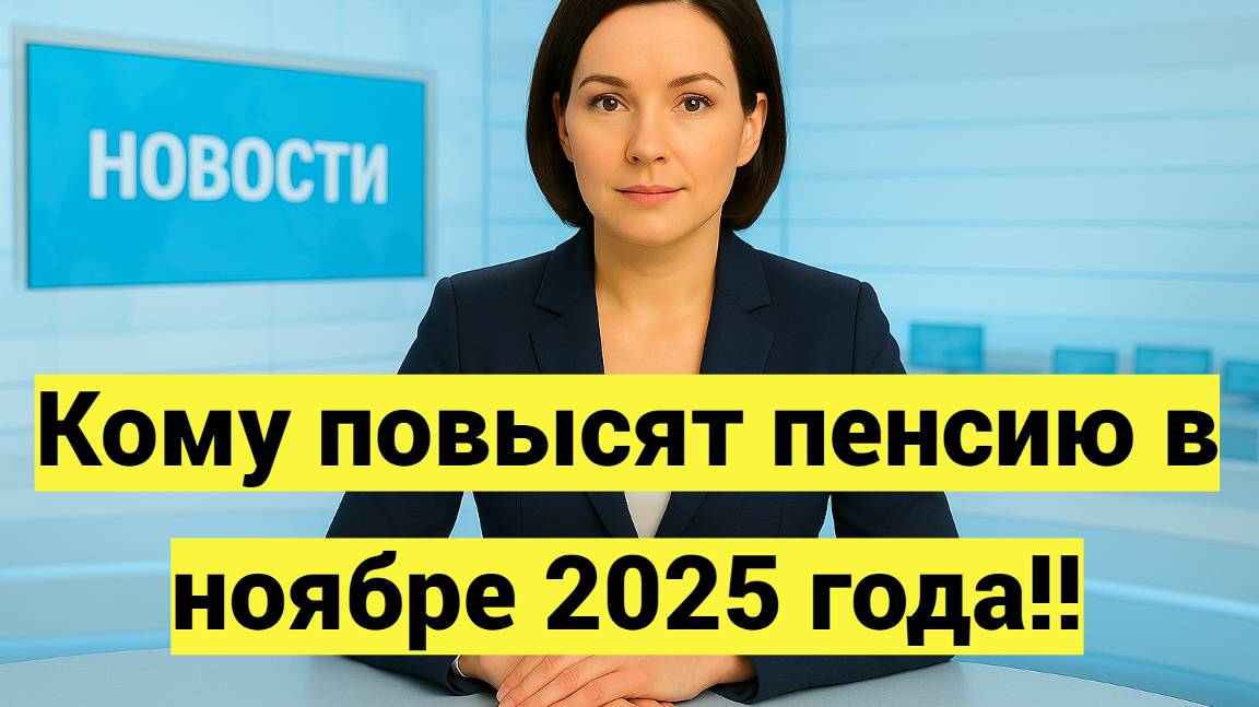 Кому повысят пенсию в ноябре 2025 года смотреть онлайн