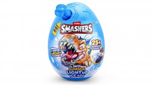 Smashers Jurassic Light Up Ice Age. Zuru. Мега Айс Эйдж. Обзор и Распаковка