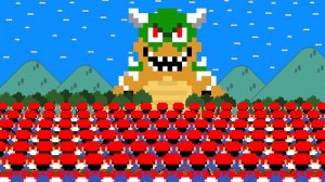 🤼♂️Орда Марио идет разбираться с Боузером! Ох ему не поздоровится!