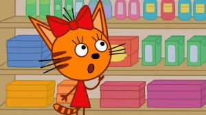 Три Кота 🐱 | Поход за продуктами| Три Кота Мультик смотреть | Развивающая игра для детей и малышей