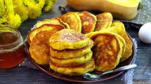 Очень пышные. ТЫКВЕННЫЕ ОЛАДЬИ НА КЕФИРЕ