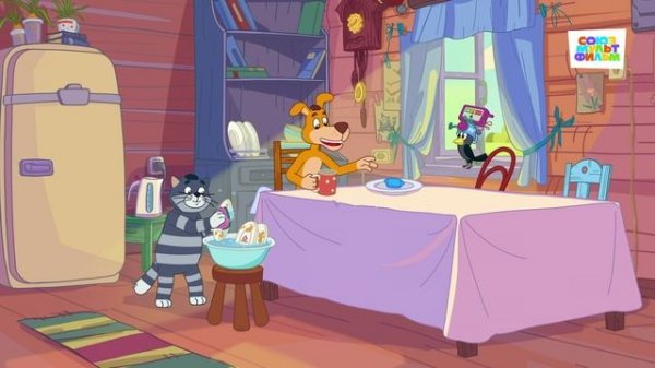 Новое Простоквашино – 111 серия — Умный шлем — Союзмультфильм HD