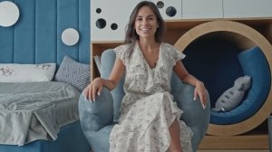 Синяя комната. Детская мебель. Видеосъёмка для фабрики МАМКА