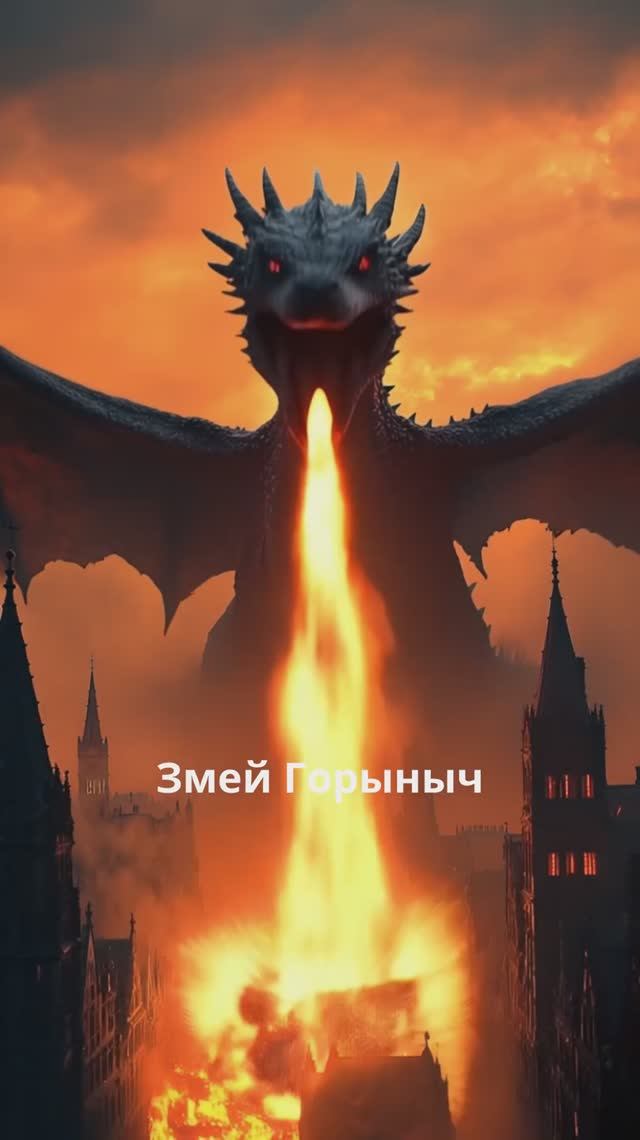 Сказки на ночь Змей Горыныч #сказки #романбобров #хэллоуин #славяне #миф смотреть онлайн