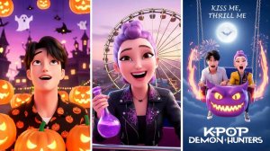 K-Pop Demon Hunters: KISS ME, THRILL ME – Любовная история с демоническим поворотом 💋👹